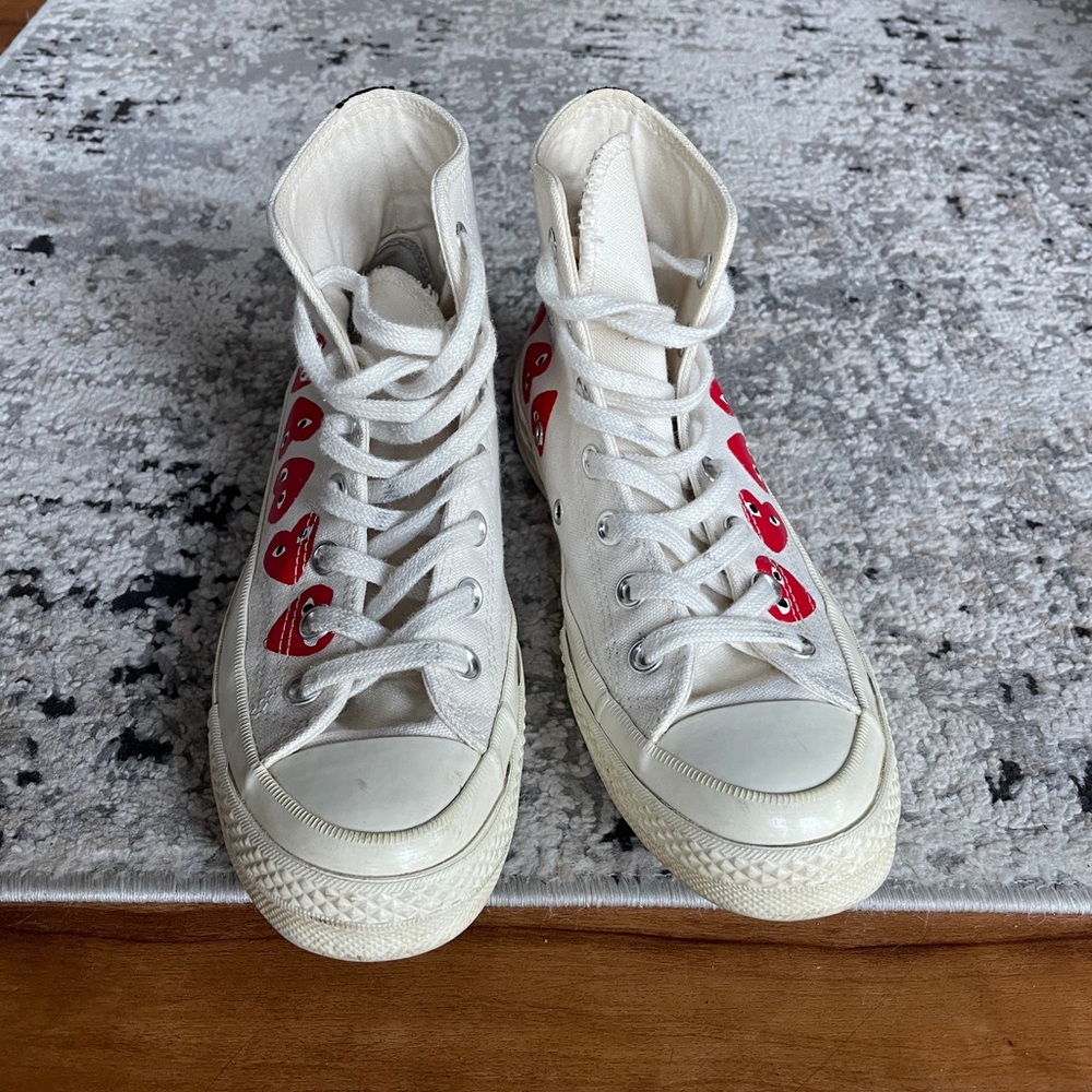 CDG Play x Converse ‘Multi Heart’ Women’s High Tops